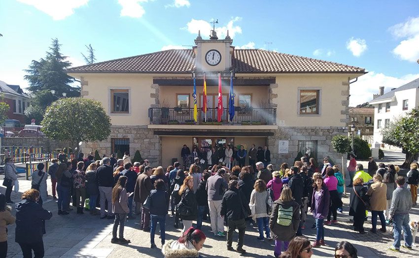 Acto con motivo del 8 de Marzo en el Ayuntamiento de Torrelodones