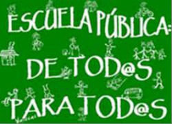 Convocatoria de las AMPAS para sumarse a la consulta social sobre la educación pública.