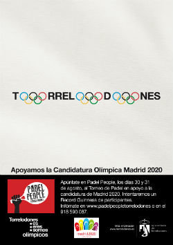 Apoyo del ayuntamiento de Torrelodones a la candidatura Madrid 2020