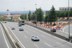 Comienzan las obras de construcción de la rotonda de Bomberos.