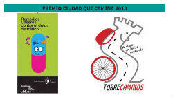 Torrelodones, finalista del premio "Ciudad que Camina 2013" 