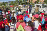 Boadilla cuenta con una nueva ruta verde que une el uso de la bicicleta con el de Metro Ligero