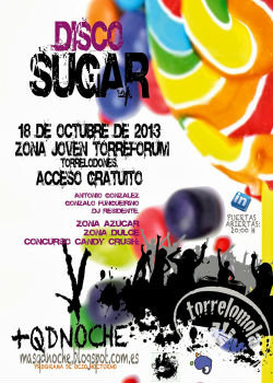 Disco-light sugar