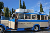 Una reliquia de la automoción en la Plaza de la Constitución 