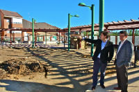 Comienza la reforma integral del parque de la Plaza del Caño