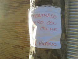 Encontradas unas llaves