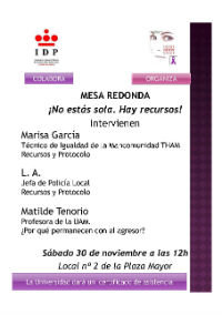 La Unión de Mujeres ofrece recursos contra la violencia machista