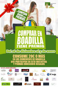 Comprar en Boadilla tiene premio 