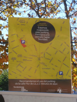 Comienzan las obras en el aparcamiento de la calle Real