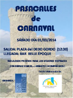 Pasacalles de Carnaval de la peña La Cucaña