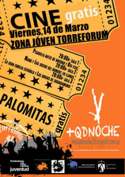 [+QDNOCHE] +QDCine y palomitas gratis