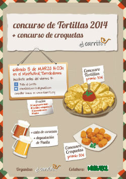 II Concurso gastronómico y de degustación con la Peña El Carrito