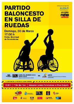 Partido de baloncesto en silla de ruedas