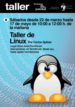 Taller gratuito de Linux en Torrelodones 