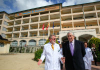 El consejero de Sanidad, Javier Rodríguez, ha visitado los hospitales de El Escorial, La Fuenfría y Guadarrama