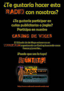 Casting de voces en la Zona Joven Torreforum 