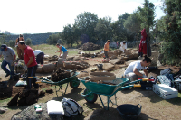 Las excavaciones arqueológicas en Hoyo pasan a la fase de Laboratorio