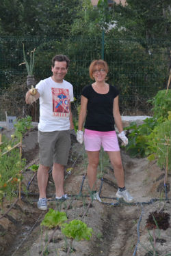 Esplendor en los huertos urbanos de Torrelodones