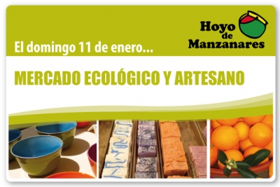 Primer mercado ecológico y artesano del año en Hoyo