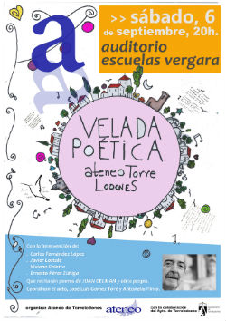 Septiembre literario con el Ateneo de Torrelodones
