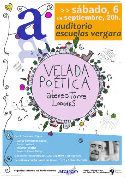 Septiembre literario con el Ateneo de Torrelodones