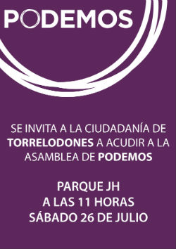 Asamblea abierta para constituir el Círculo Podemos Torrelodones