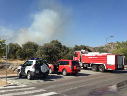 Continúan los incendios en Torrelodones