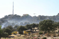 Dos menores, sospechosos de haber provocado los incendios de Torrelodones