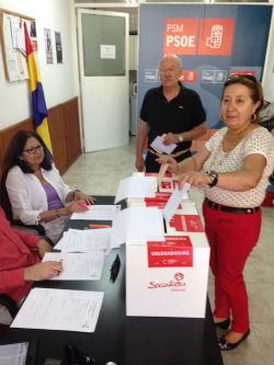 El candidato socialista Pedro Sánchez ganó en Torrelodones