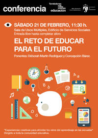 Charla sobre retos creativos para la Educación