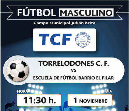 Los equipos femenino y masculino de futbol de Torrelodones, juegan este fin de semana
