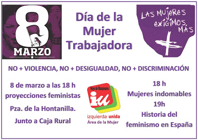 IU de Hoyo de Manzanares invita a dos proyecciones feministas