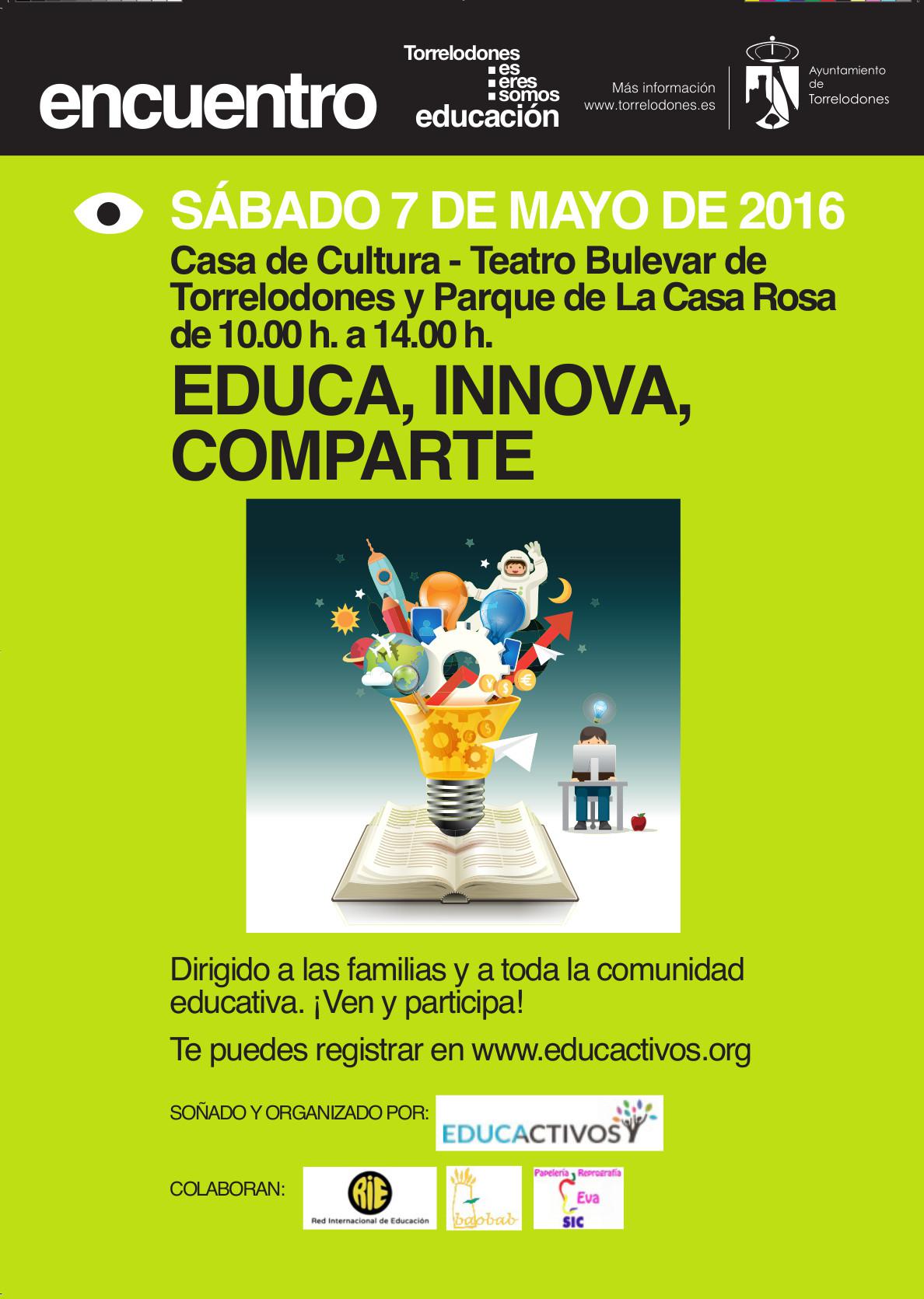 La Casa de Cultura de Torrelodones acogerá el encuentro educativo 'Educa, Innova, Comparte' el 7 de mayo