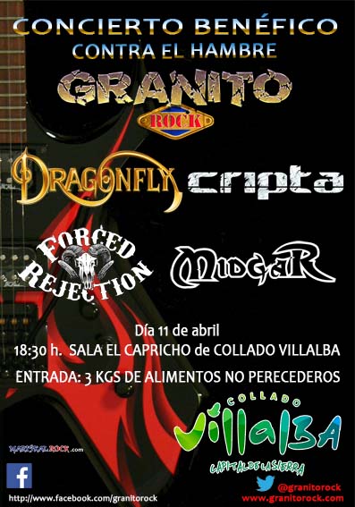 El Festival Granitorock organiza un concierto solidario