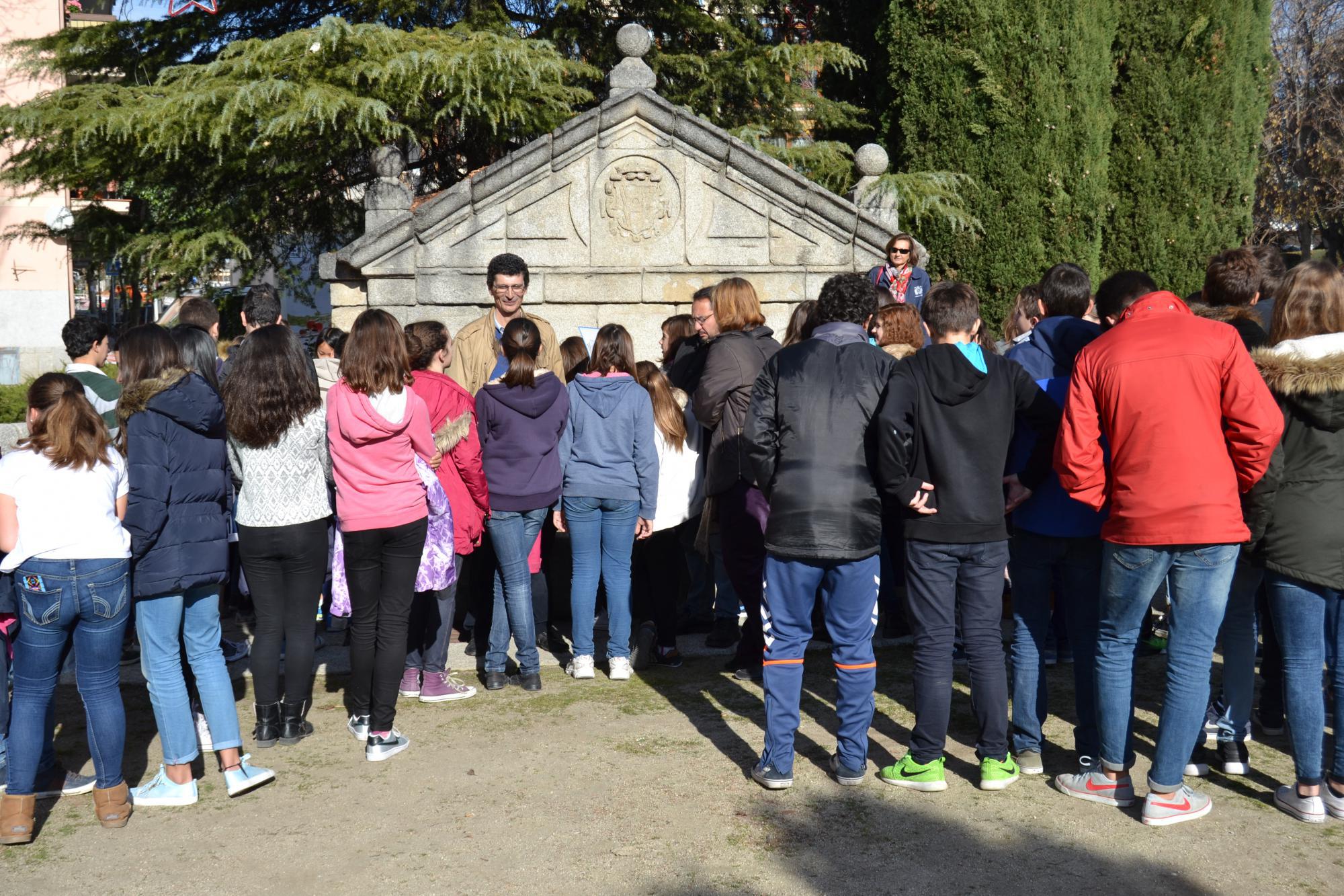 Las mejores aulas del Instituto participan en un recorrido histórico guiado