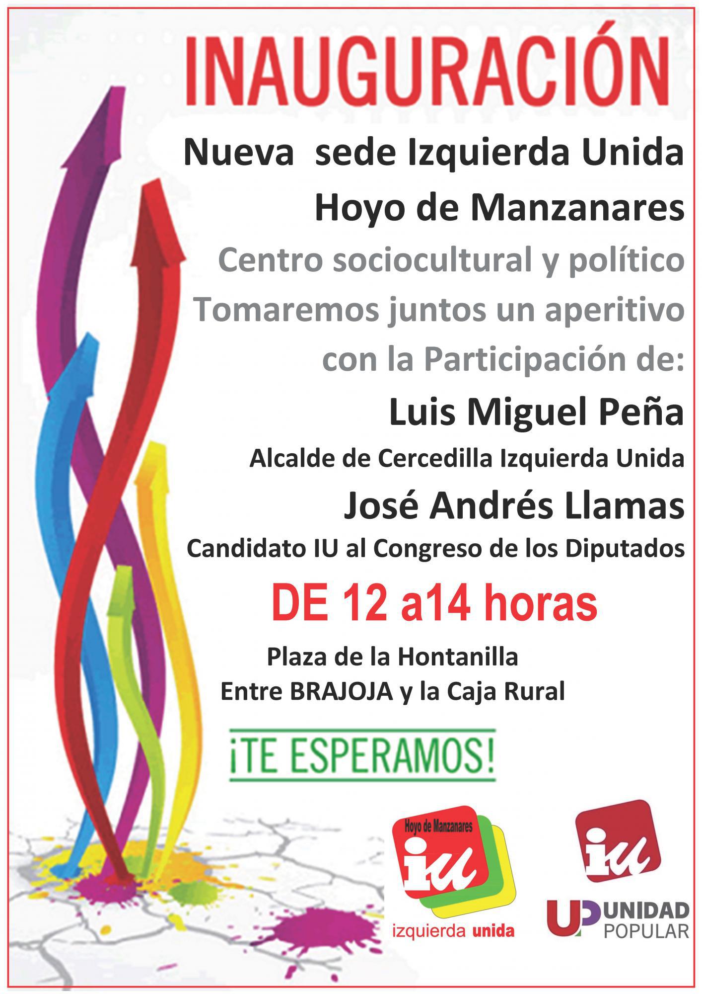 Nueva sede y centro sociocultural de IU en Hoyo de Manzanares