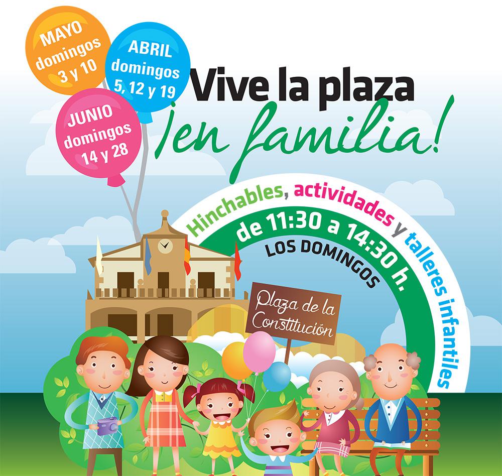 “Vive la plaza en Familia” cierra esta temporada con una fiesta