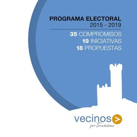 Vecinos por Torrelodones presenta candidatura y programa electoral
