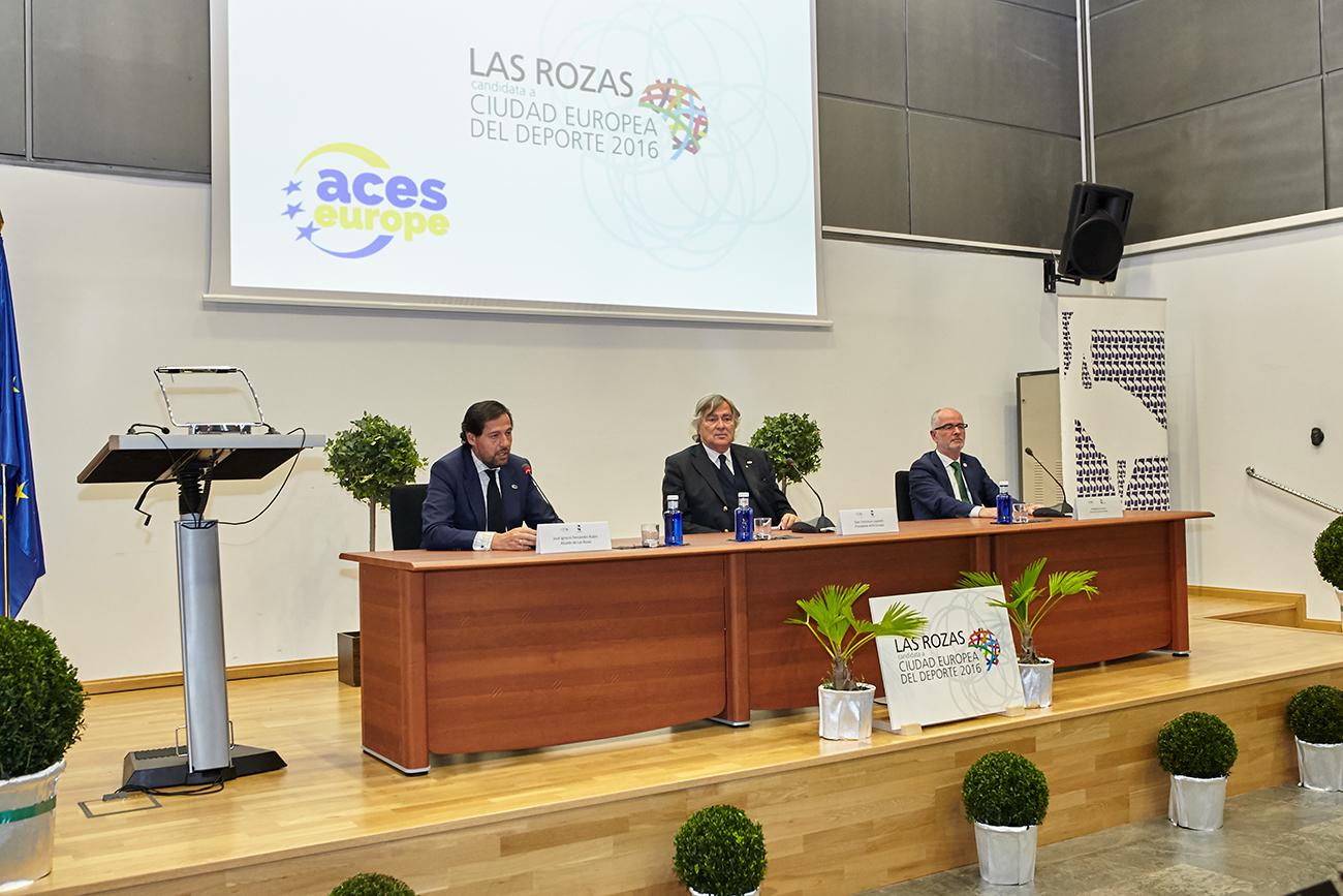 Las Rozas supera con nota el examen para ser reconocida como Ciudad Europea del Deporte 2016