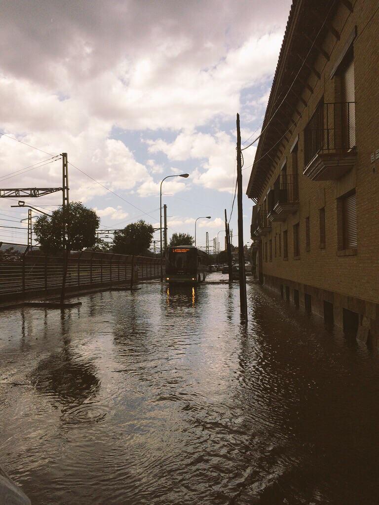 Diluvia en Torrelodones