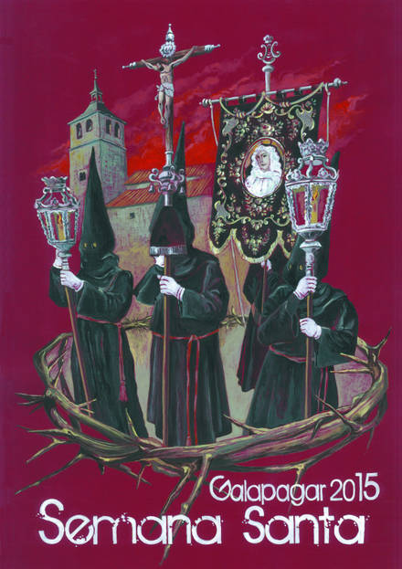 José María Fernández Briones, ganador del cartel anunciador de la Semana Santa en Galapagar