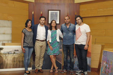 Richard García, ganador del XI Concurso de Pintura Rápida de Las Rozas