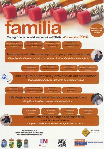 Talleres Monográficos de la Escuela de Familia de la THAM