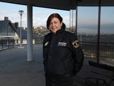 Dolores Aznar, jefa de la Policía local de Torrelodones