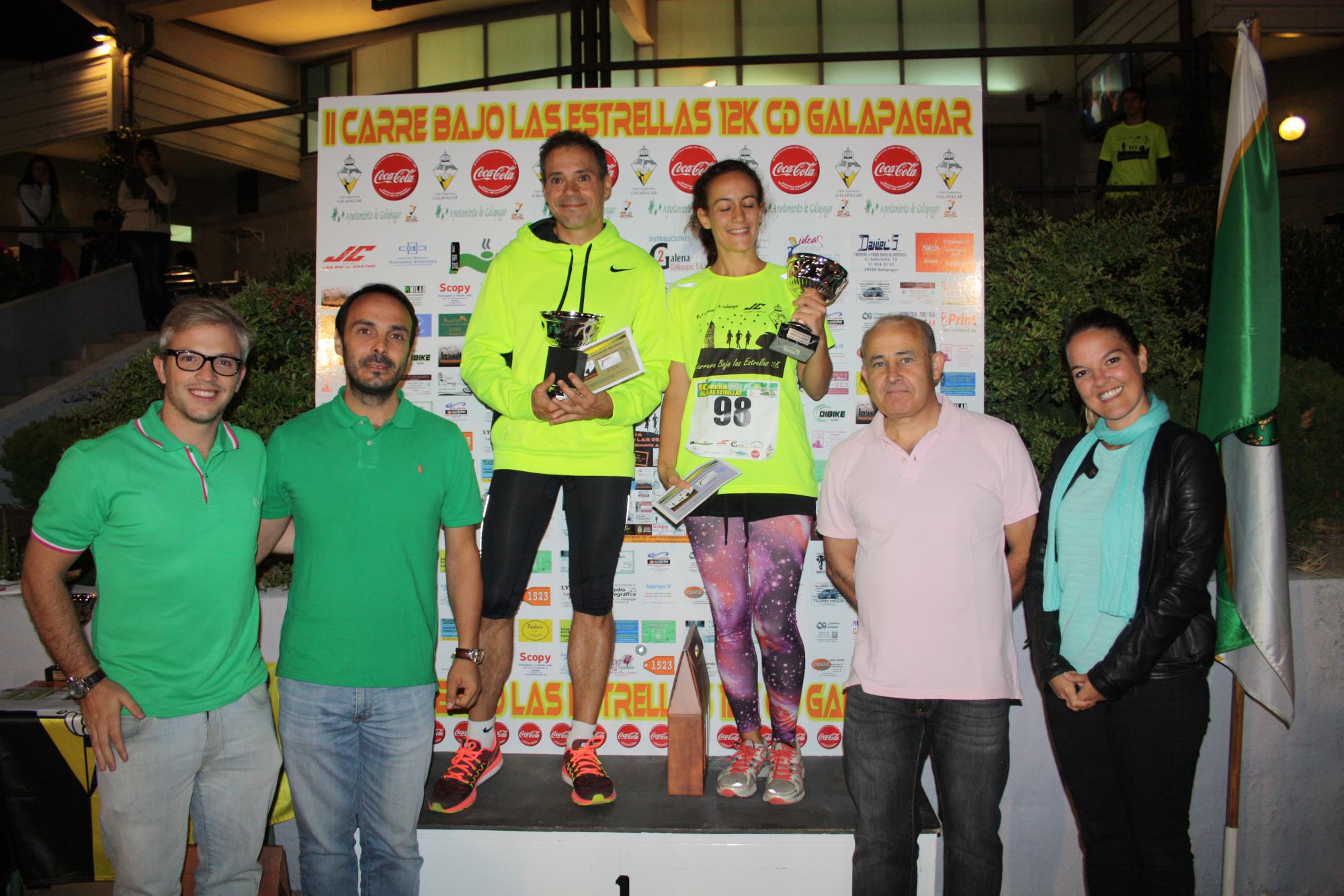 Gran éxito de la II Carrera nocturna “Bajo las estrellas 12k” de Galapagar