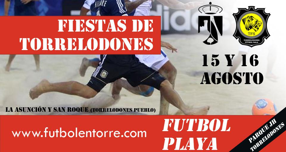 Las fiestas de Torrelodones volverán a traer el Torneo de Fútbol Playa