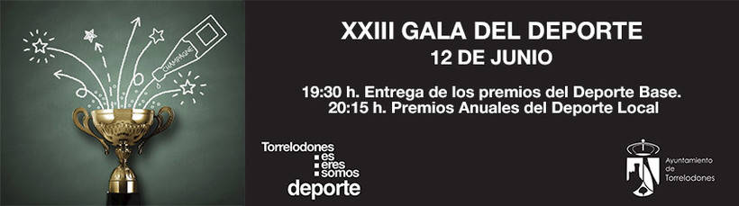 El 12 de junio Torrelodones celebra la XXIII Gala del Deporte