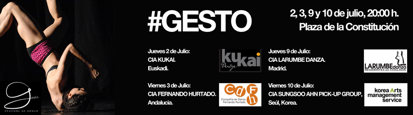 #Gesto, Festival de Danza en la Calle