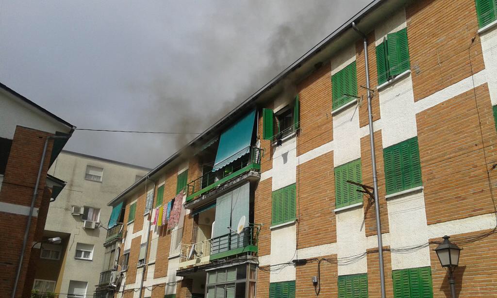 Otro incendio en la Colonia de Torrelodones