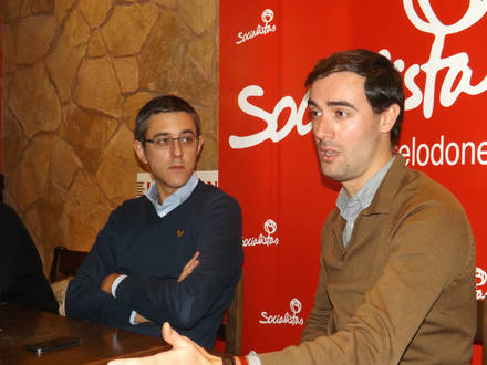 Eduardo Madina visitó Torrelodones para hablar de Patrimonio y del Parque Nacional